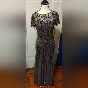Adrianna Papel Grey Gown